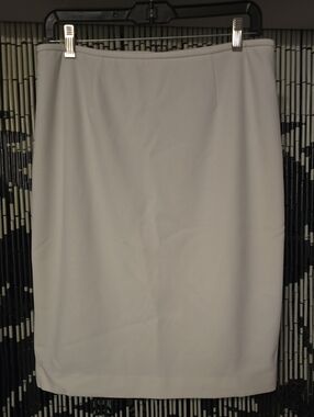 Calvin Klein White Pencil Skirt Size 8